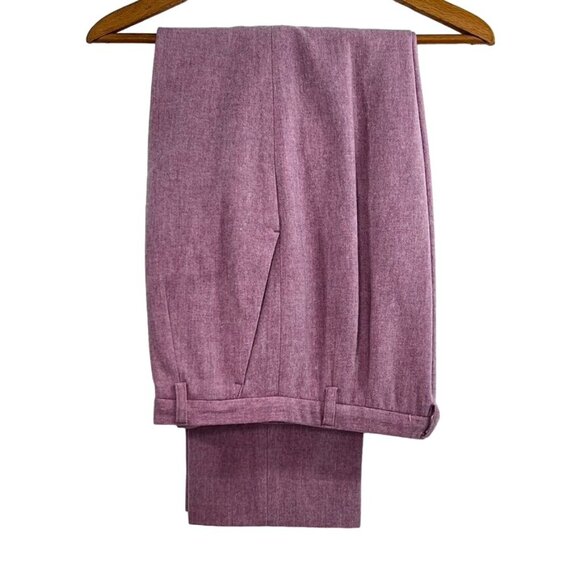 Pendleton Womens 2-Piece Lined Suit Blazer and Pants Sz 6P 100% Virgin Wool Pink - Picture 2 of 16